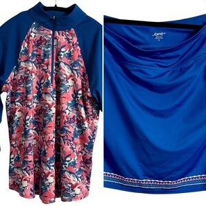 Jofit 3/4 Sleeve Mock Tennis Golf Top & Skort Size XL